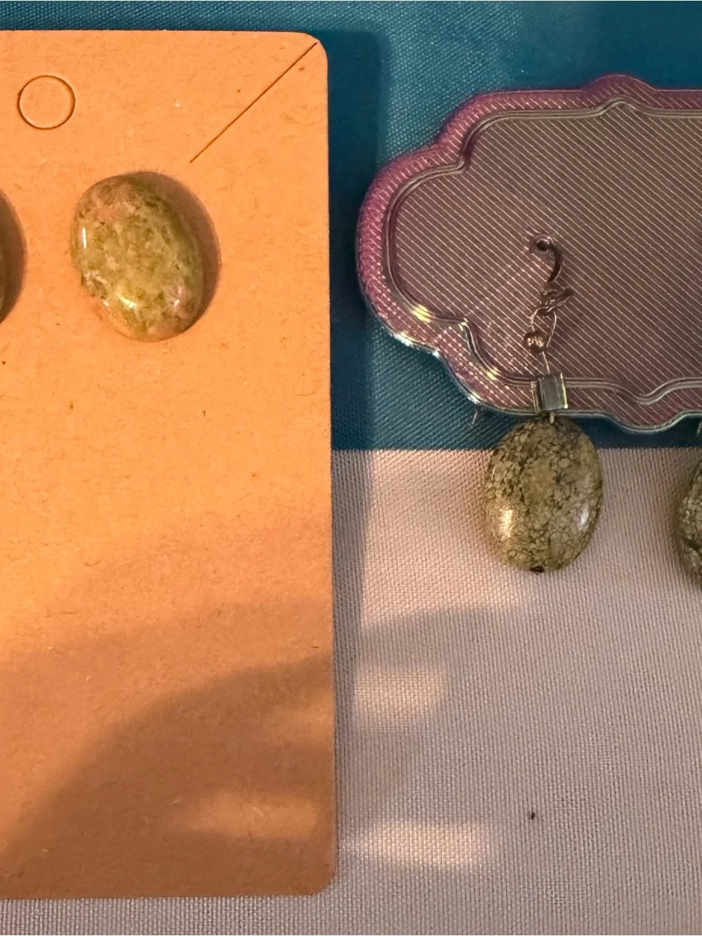 Two pair pierced Elegant Earrings